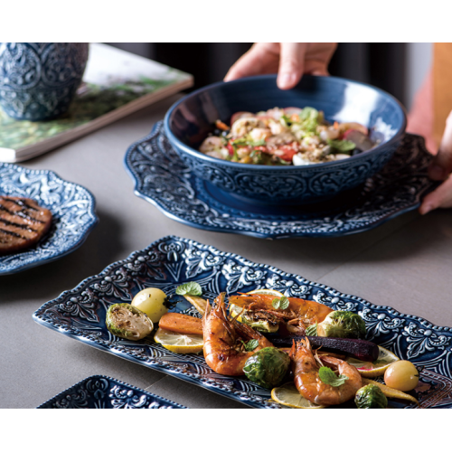 Großhandel neuer Stil geprägte Hochzeits-Party-Abendessen-Set